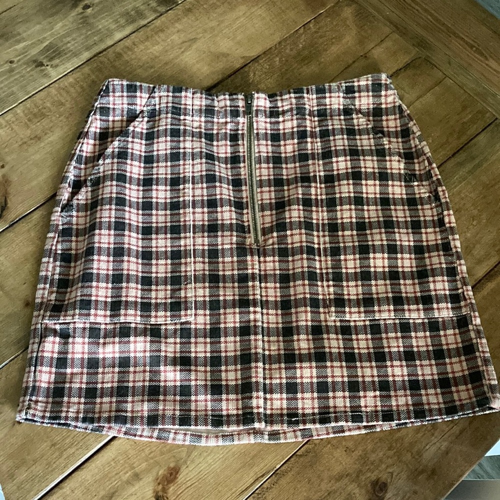 Plaid skirt from Target
